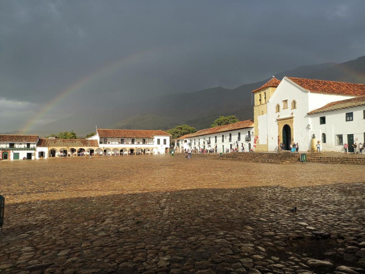 Popichi Hostel Villa de Leyva Luaran gambar